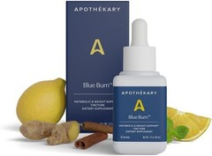 Apothékary Blue Burn – Weight Management Liquid Drops – 1 Fl Oz (30 Servings)