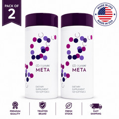 Nu Skin Pharmanex ageLOC Meta Pack of 2 120 Capsules Each Dietary Supplement New