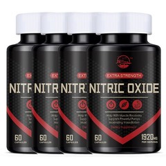 Nitric Oxide & Circulation Booster | L-Arginine, L-Citrulline | Extra Strength