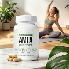 Natural Amla Capsules 1000mg – Indian Gooseberry Amla Fruit Supplement – Orga…