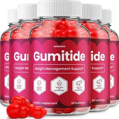 (5 Pack) Gumitide ACV Gummy – Natural Ingredients for Overall Wellness Support