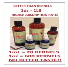 HUNZA BITTER RAW APRICOT SEEDS OIL FOOD GRADE “100% PURE ORGANIC KERNELS 12/2026
