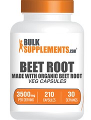 BulkSupplements Beet Root 210 Capsules – 3500mg Per Serving