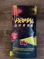 Primal Queen Beef Organ Supplement for Women 60ct – 1 MONTH SUPPLY!