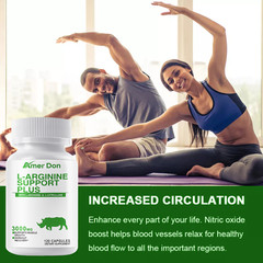 L-Arginine Extract Nitric Oxide Booster,Muscle Growth & Pre-Workout Pump Support