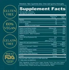 5 Pack WEEM Hair Skin & Nails Gummies Vegan Biotin Vitamin Support New Sealed