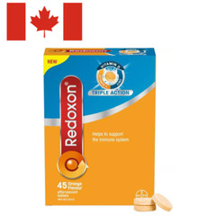 Redoxon Triple Action Vitamin C, Vitamin D And Zinc – 45 Effervescent Tablets