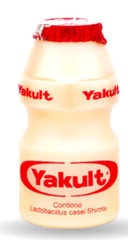 Yakult Probiotic Drink Nonfat 2.7 oz Set of 5 Bottles