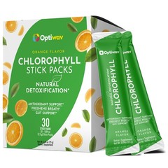Optiwav Chlorophyll Powder Packets – Chlorophyll Stick Packs for Water