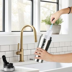 Stainless Steel Shaker Bottle with Wire Whisk 900ml, Leak Proof Metal Shaker