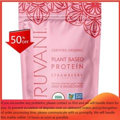 Truvani Organic Plant Based Vegan, Non Protein Powder – 8.75 oz/10 Servings
