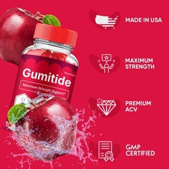 Gumitide ACV Gummies, Max Strength , Gumitide All natural Supplement (1 pack)