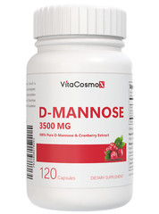 D-Mannose 3500 Mg With Cranberry Extract – Urinary Tract, Bladder Health
