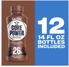 Core Power Protein Shake Chocolate 26g 14oz 12 Pack