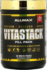 Allmax Nutrition Vitastack 7-Function Nutrients & Multi-Vitamin – 30 Multi-Pack