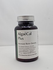 AlgaeCal Plus Stronger Bones Veggie Capsules Dietary Supplement Algae Cal 120Ct