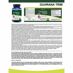 Raspberry Ketone Weight Management & Guarana Seed Metabolism Support Supplement