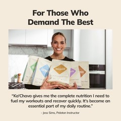 Ka’Chava Whole Body Meal Shake Chocolate 2 lb – Vegan Protein Powder with 85+…