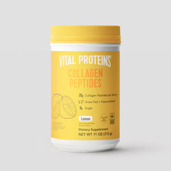 Vital Proteins Collagen Peptides Lemon 11oz Grass Fed Hair Skin Nails Supplement