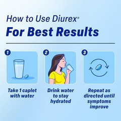 Diurex Max Water Pills – Maximum Strength Caffeine Free Diuretic – Relieve Water