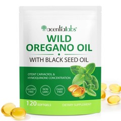Resilia Oil Of Oregano With Black Seed Oil 6,000MG
