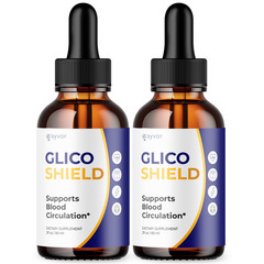 (2 Pack) Glico Shield Blood Support Drop GlicoShield Vitamin Formula 60 Servings