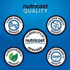 Nutricost EAA Powder 30 Servings (Unflavored) – 8.8 Ounce (Pack of 1), Red