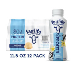 Fairlife Nutrition Plan 30g Protein Shake — Vanilla, 11.5 fl. oz., 12-Pack