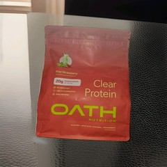 Oath Clear Protein-Kiwi Strawberry BB 08/26/2027 BNFS 100% Authentic Guaranteed