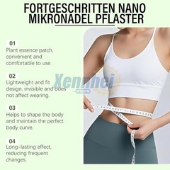 3-Pack Moringa Berberine NAD+ Weight Loss Patches Advanced Nano Microneedle