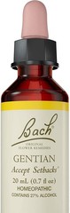 BACH – Gentian Flower Essence – 0.7 fl oz (20 ml)