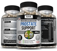 (2 Pack) Prostate Support – Reduce Frequent Urination, Stamina supplement 60ct