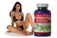Moringa Oleifera Capsules – Moringa Oleifera Organic Natural 1200mg (1 Bottle)