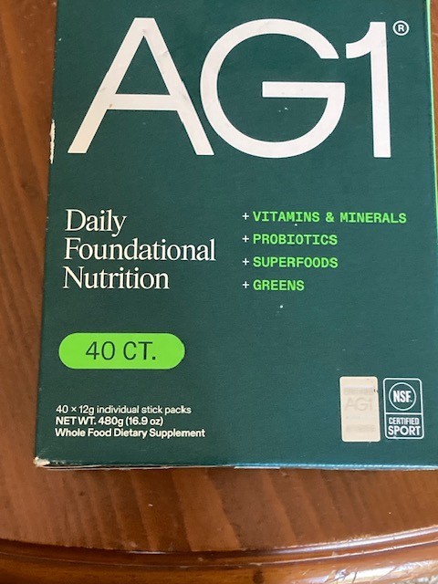 Genuine AG1 Athletic Greens 12g Individual Stick Pack Total 40 Ct – EXP 3/26