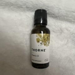 Thorne Vitamin D Liquid Vitamin Dietary Supplement Bottle Unisex Adult 1 fl oz