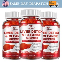 Best Liver Cleanse Repair Gummies Detox Cleanser Supplements Men Women Care 180