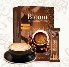 Bloom Probiotic Collagen Coffee Anti-Aging Fitness Drink 10 Sachets 100g