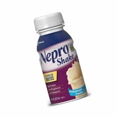 Nepro Nutrition Shake for People on Dialysis – Vanilla, 8oz (Pack of 12)