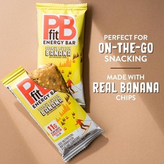 Delicious Peanut Butter Banana Energy Bars – 11g Protein, 12 Bars, Guilt-Free