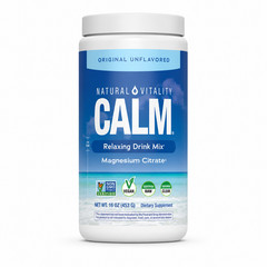 Natural Vitality CALM Magnesium Unflavored 16 oz NEW