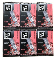 LMNT Zero-Sugar Caffein Free Electrolytes Raspberry Salt 36 Packs Exp 01/2027