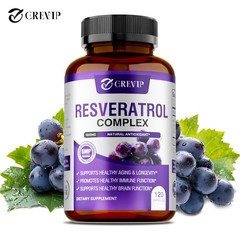 Resveratrol Complex 120pcs – Supports Cellular Energy and Repair, Skin Health
