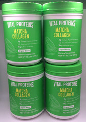 Vital Proteins Collagen Peptides Matcha Original, 10.5oz, 05/2026🎈PACK OF 4🎈