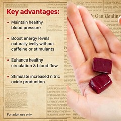 2 PACKS HumanN – SUPER BEETS Heart Chews, Nitric Oxide Booster for Heart Health