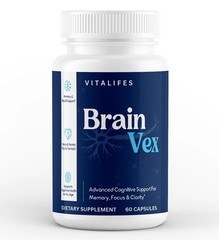 (1 Pack) BrainVex Nootropic All Natural Brain Supplement Brain Vex 60 Capsules
