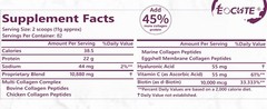 Hydrolyzed I,II,III,V,X Peptide Type Protein Multi Collagen Peptides Powder 2 lb