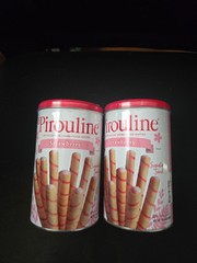 Pirouline Rolled Wafers Strawberry Wafer Sticks Crème Filled 01/26 – 14.1 oz