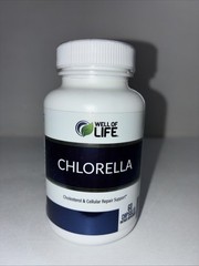 Well Of Life Chlorella Supplement, 60 Caps/ Exp 09/2026