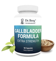 Dr. Berg Gallbladder Formula Ox Bile Digestive Enzymes 90 Veg Caps