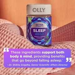 OLLY Extra Strength Sleep Gummy 5 mg Melatonin, 90 Count (Pack of 1)